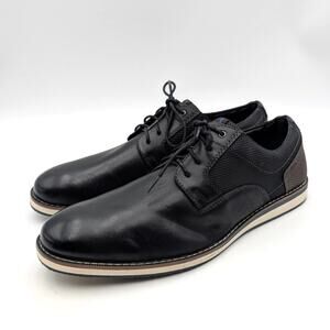 Nunn Bush Circuit Plain Toe Oxford Walking Shoes Men's Black Size US10M EU43